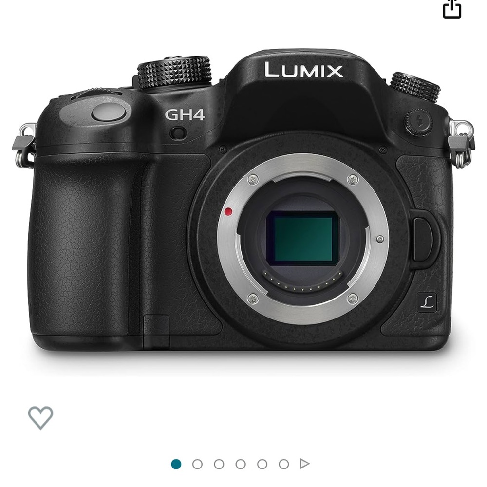Panasonic LUMIX GH4 , Profesional Camera whit 25 mm lens